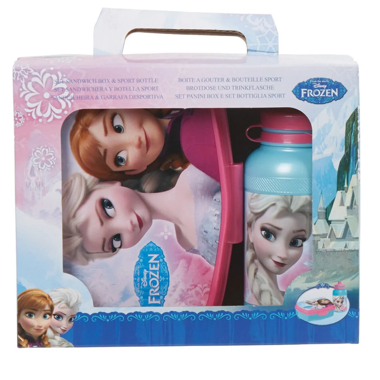 Gifi Boîte à goûter et gourde La Reine des Neiges