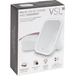 Gifi Beauté^Boîte à maquillage à led avec miroir