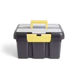 Gifi Aménagement Atelier^Boîte à outils avec compartiments 10L 35,5x20xH26cm