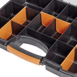 Gifi Aménagement Atelier^Boîte à outils multi compartiments 38,5x29,5xH6,5cm