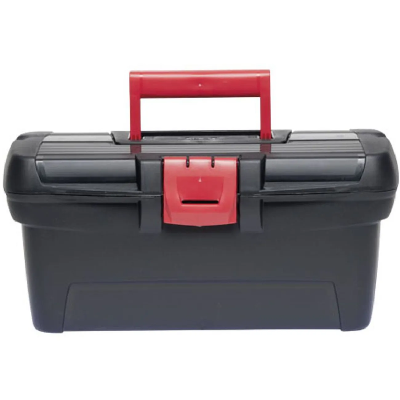 Gifi Aménagement Atelier^Boîte à outils plastique noir et rouge