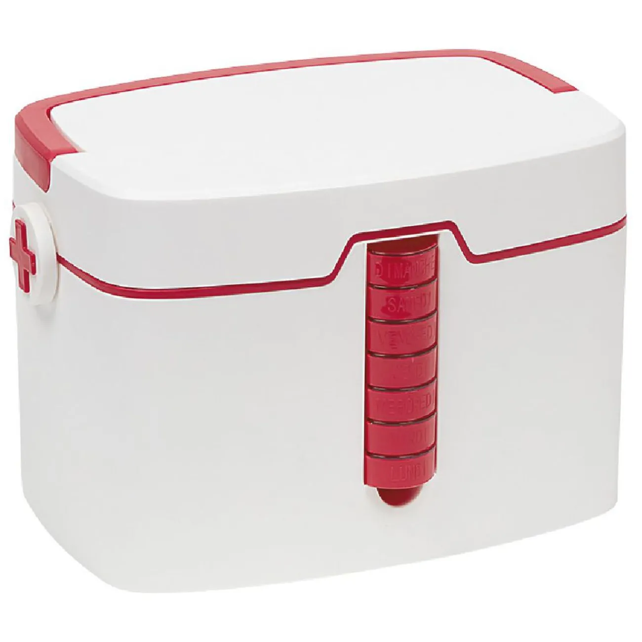 Gifi Rangement|Boîte à pharmacie avec semainier