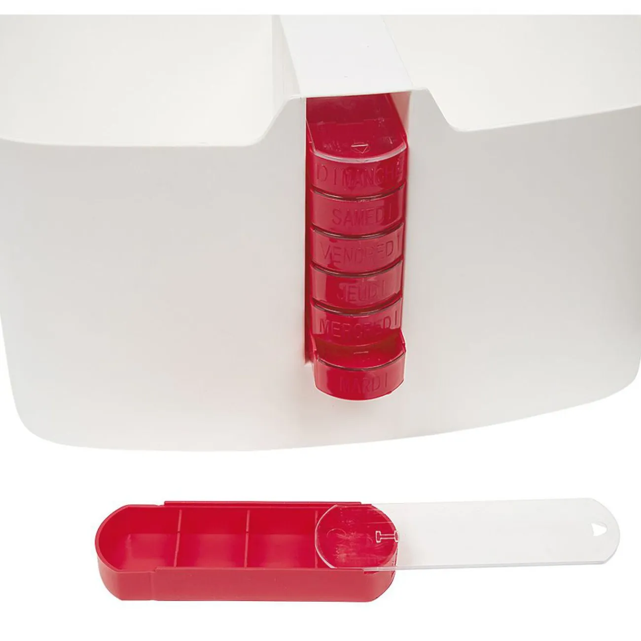 Gifi Rangement|Boîte à pharmacie avec semainier