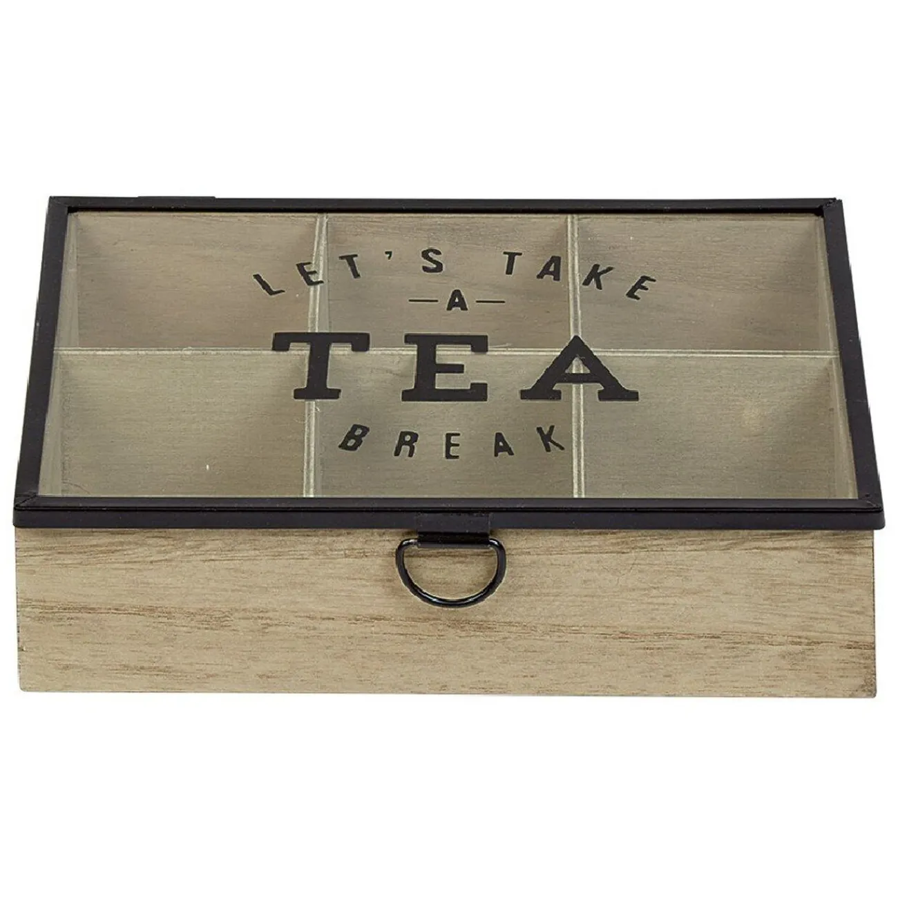 Gifi Boîte à thé 6 compartiments Tea break