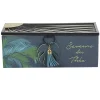 Gifi Rangement|Boîte à thé inscription Saveurs des Thés tropical