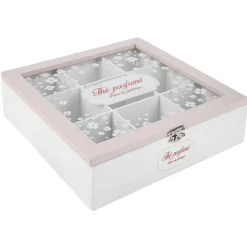 Gifi Boîte à thé motif fleur de cerisier