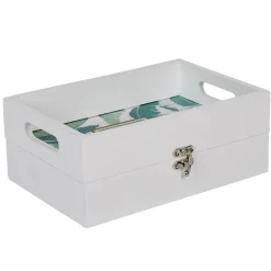 Gifi Boîte à thé plateau 2 en 1