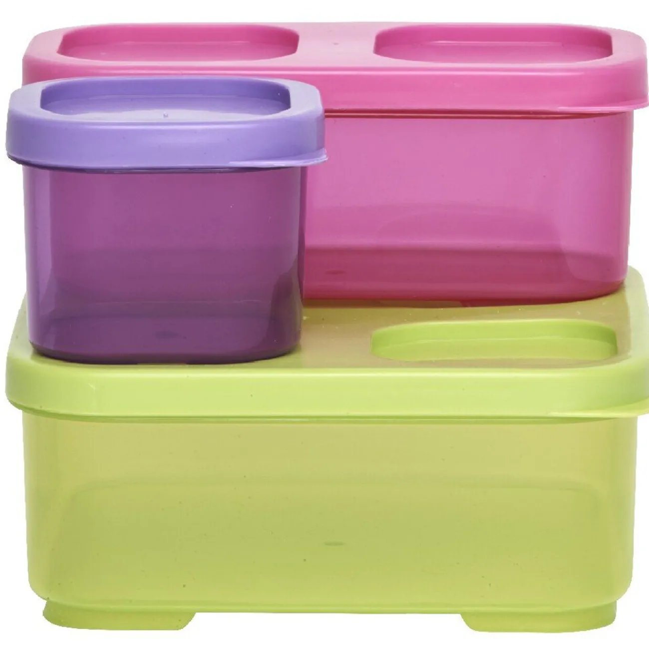 Gifi Boîte alimentaire colorée x4