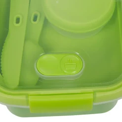 Gifi Boîte alimentaire curver rectangulaire verte 1,2 L