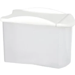 Gifi Boîte alimentaire empilable transparente et blanche 0,8 L