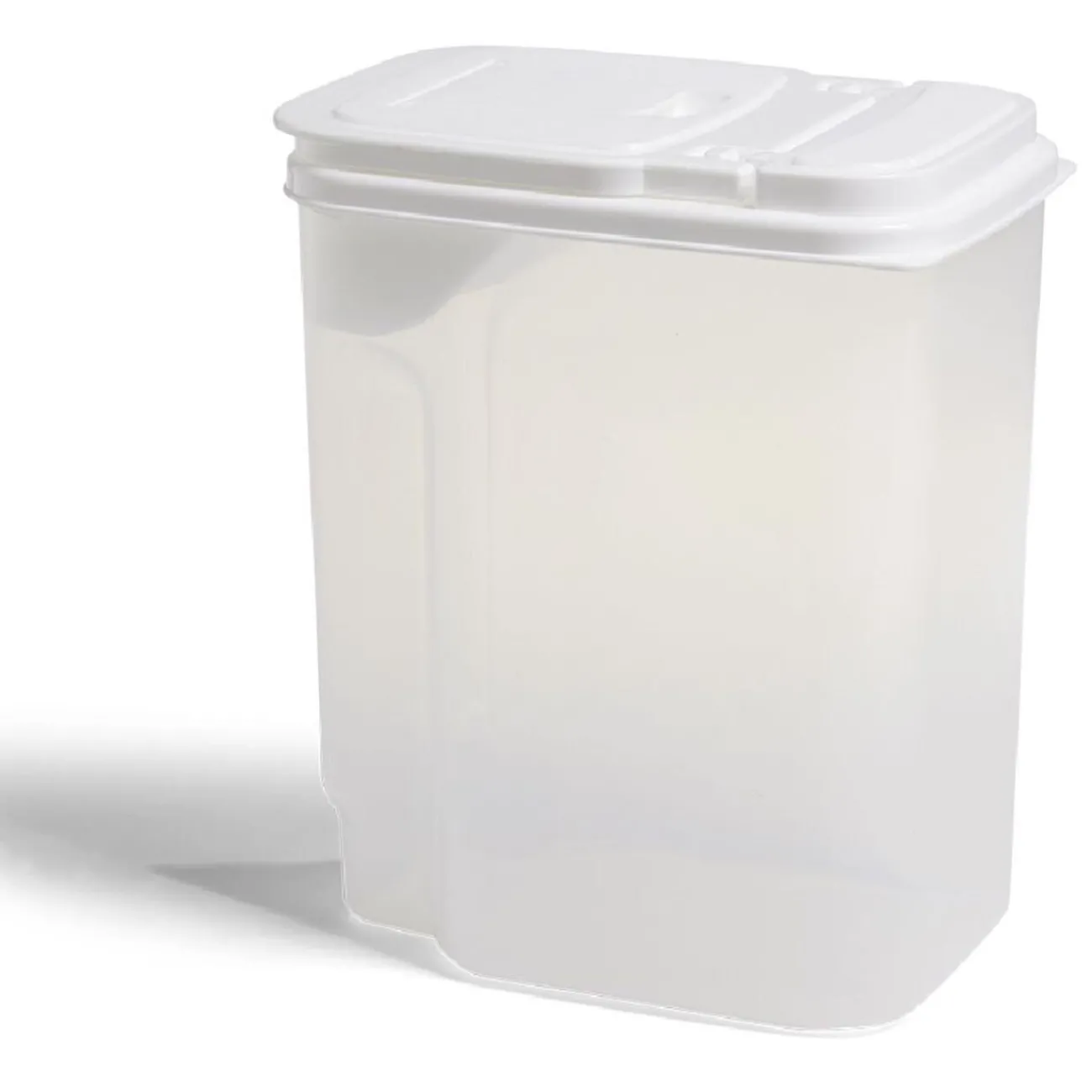 Gifi Boîte alimentaire en plastique avec bec verseur 3L