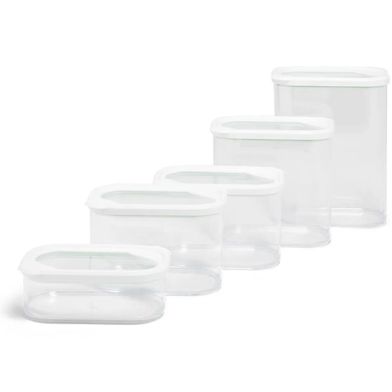 Gifi Boîte alimentaire plastique x5