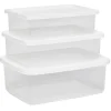 Gifi Boîte alimentaire rectangulaire polypropylène x3