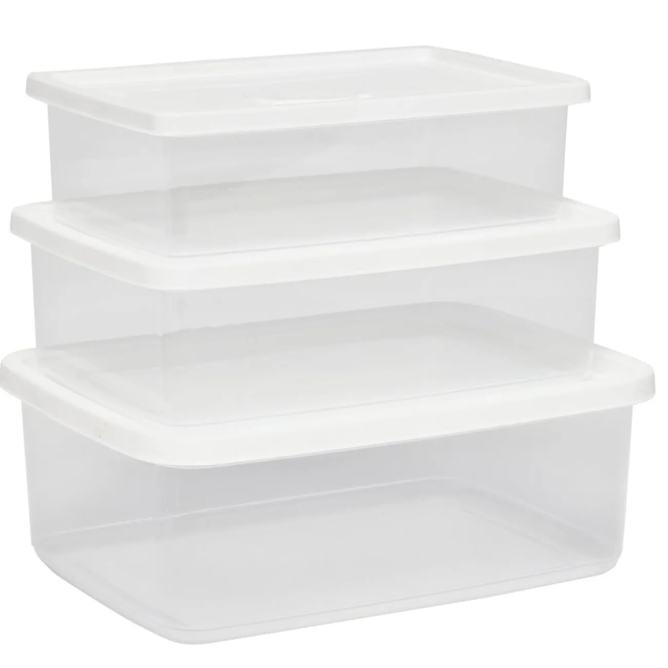 Gifi Boîte alimentaire rectangulaire polypropylène x3