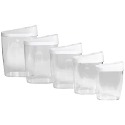 Gifi Boîte alimentaire transparente encastrable x5