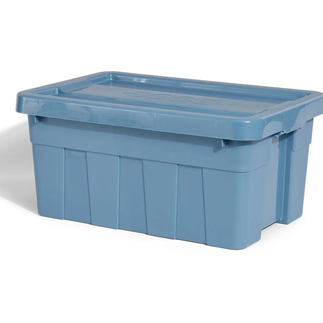 Gifi Rangement|Boîte bricolage plastique bleu 45L