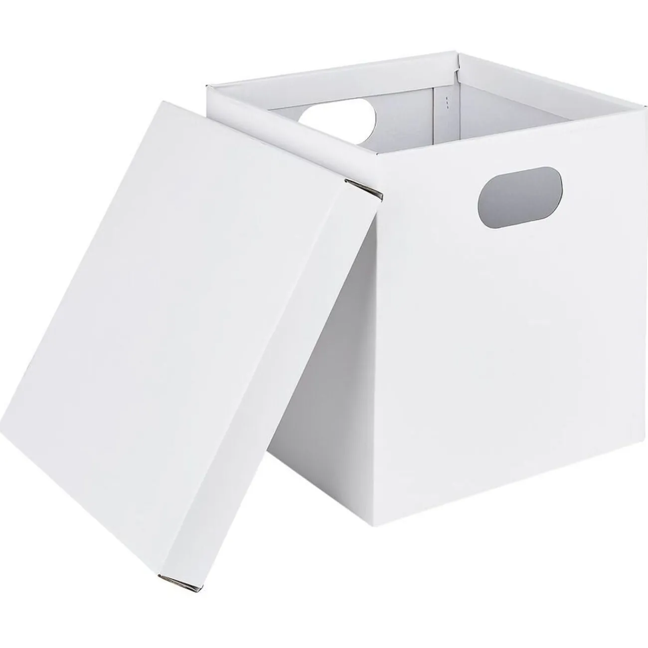 Gifi Rangement|Boîte carton noire ou blanche 27x27xH27cm