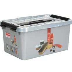 Gifi Entretien Du Linge|Boîte compartimentée 6 L spécial cirage