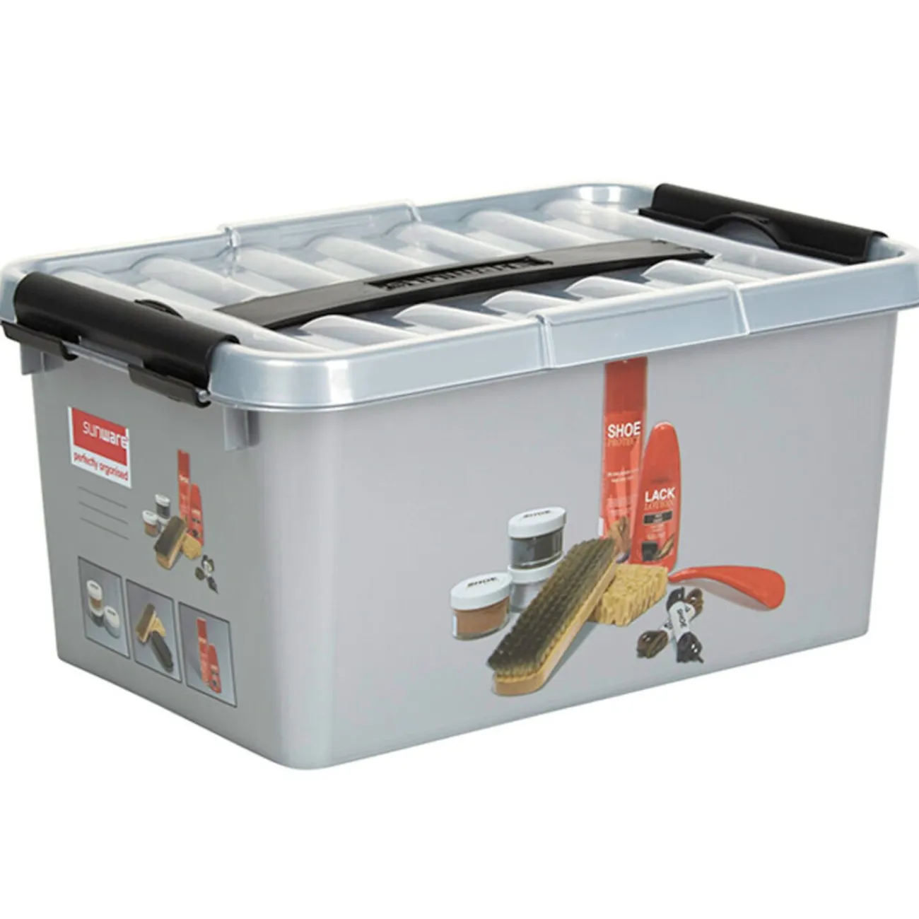 Gifi Entretien Du Linge|Boîte compartimentée 6 L spécial cirage