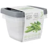 Gifi Boîte conservation plastique 1,36L x3