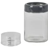 Gifi Boîte conservation verre 2 en 1 couvercle mesureur