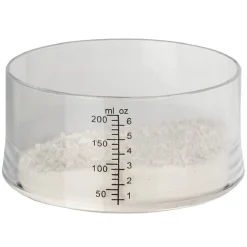 Gifi Boîte conservation verre 2 en 1 couvercle mesureur