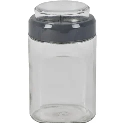 Gifi Boîte conservation verre 2 en 1 couvercle mesureur