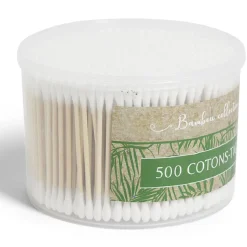 Gifi Bien-Être^Boîte de 500 cotons-tiges en bambou et coton