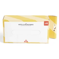 Gifi Nettoyage Et Entretien|Boîte de 20 microfibres polyester 22x22cm