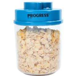 Gifi Boîte de conservation alimentaire sous vide bleu 1L