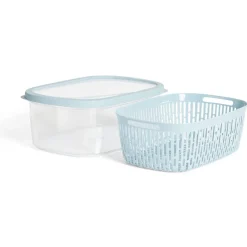 Gifi Boîte de conservation alimentaire avec panier fraîcheur 4 L