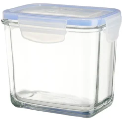 Gifi Boîte de conservation en verre hermétique L14xl11,9xH9,4 cm