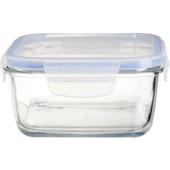 Gifi Boîte de conservation en verre hermétique L14,3xl14,3xH8,6 cm