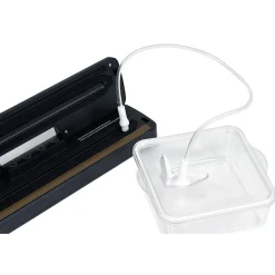 Gifi Boîte de conservation sous vide 1L - 18,5x16,5xH6,2cm