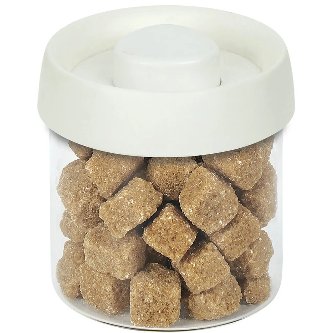 Gifi Boîte de conservation sous vide en verre couvercle plastique 450ml