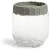 Gifi Boîte de conservation transparente avec couvercle à visser 750ml