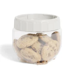 Gifi Boîte de conservation transparente avec couvercle à visser 550ml