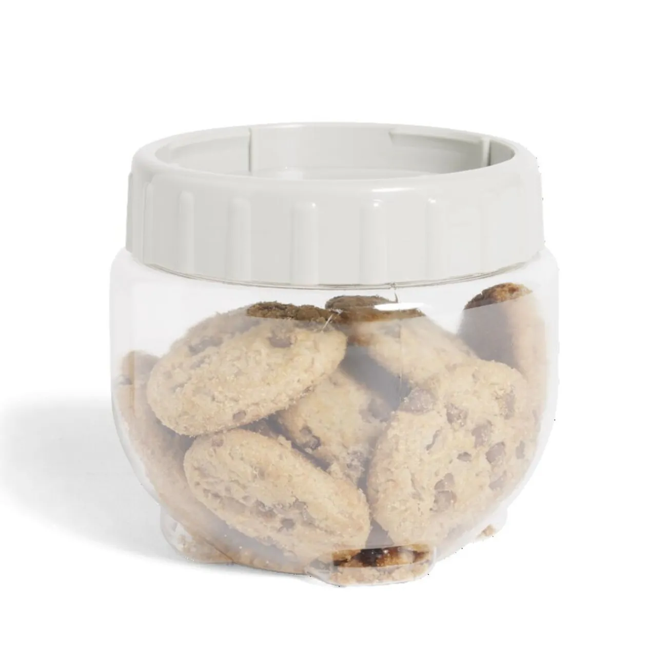 Gifi Boîte de conservation transparente avec couvercle à visser 550ml