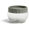 Gifi Boîte de conservation transparente avec couvercle à visser 430ml
