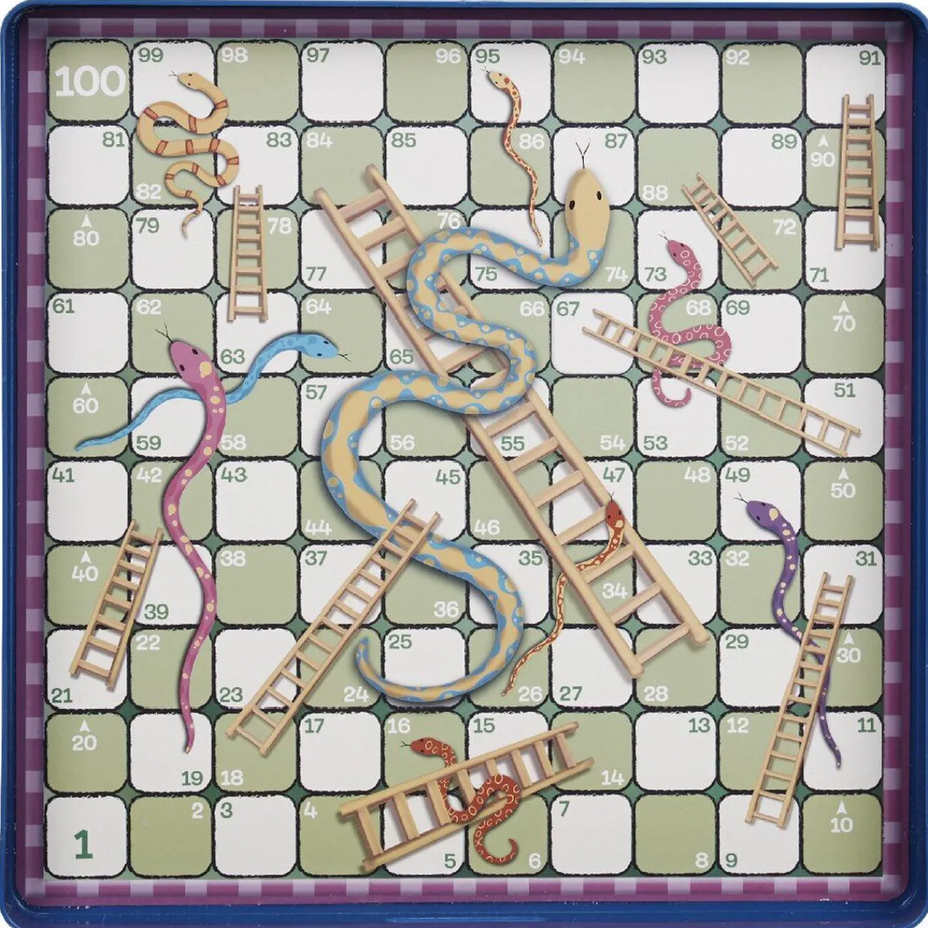 Gifi Rangement|Boîte de jeux de société 9 en 1