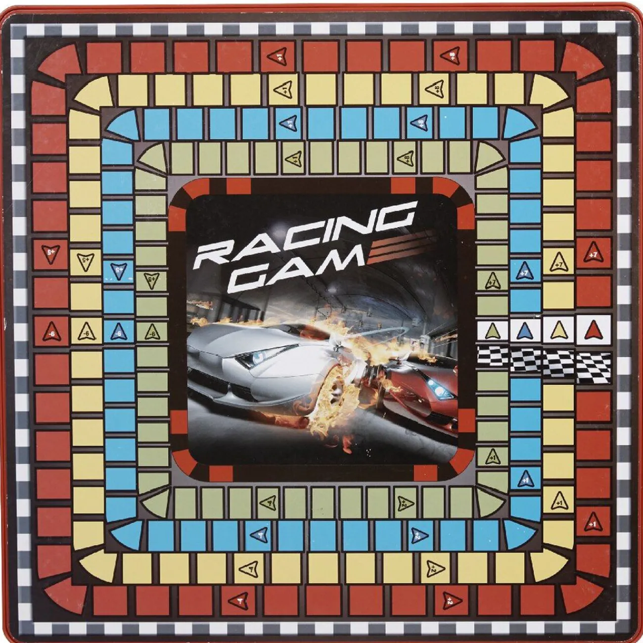 Gifi Rangement|Boîte de jeux de société 9 en 1