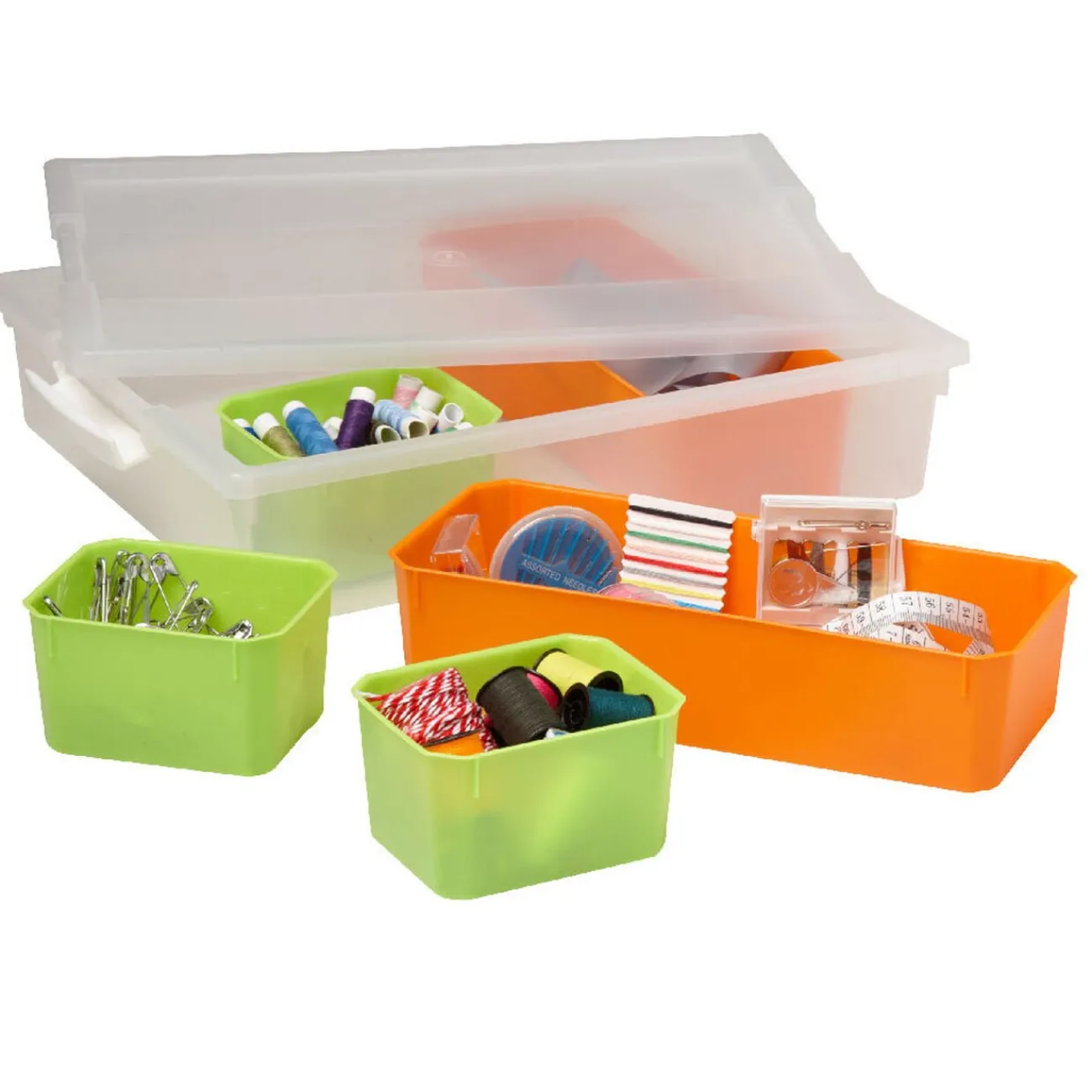 Gifi Rangement|Boîte de rangement 5 casiers amovibles