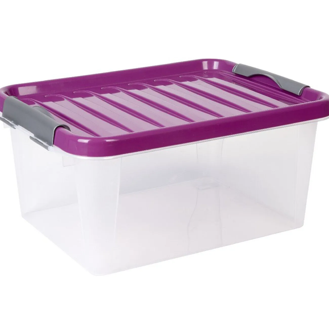 Gifi Entretien Du Linge|Boîte de rangement à clip 14 L