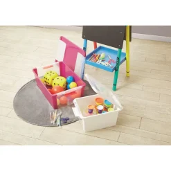 Gifi Rangement|Boîte de rangement 11 L blanc