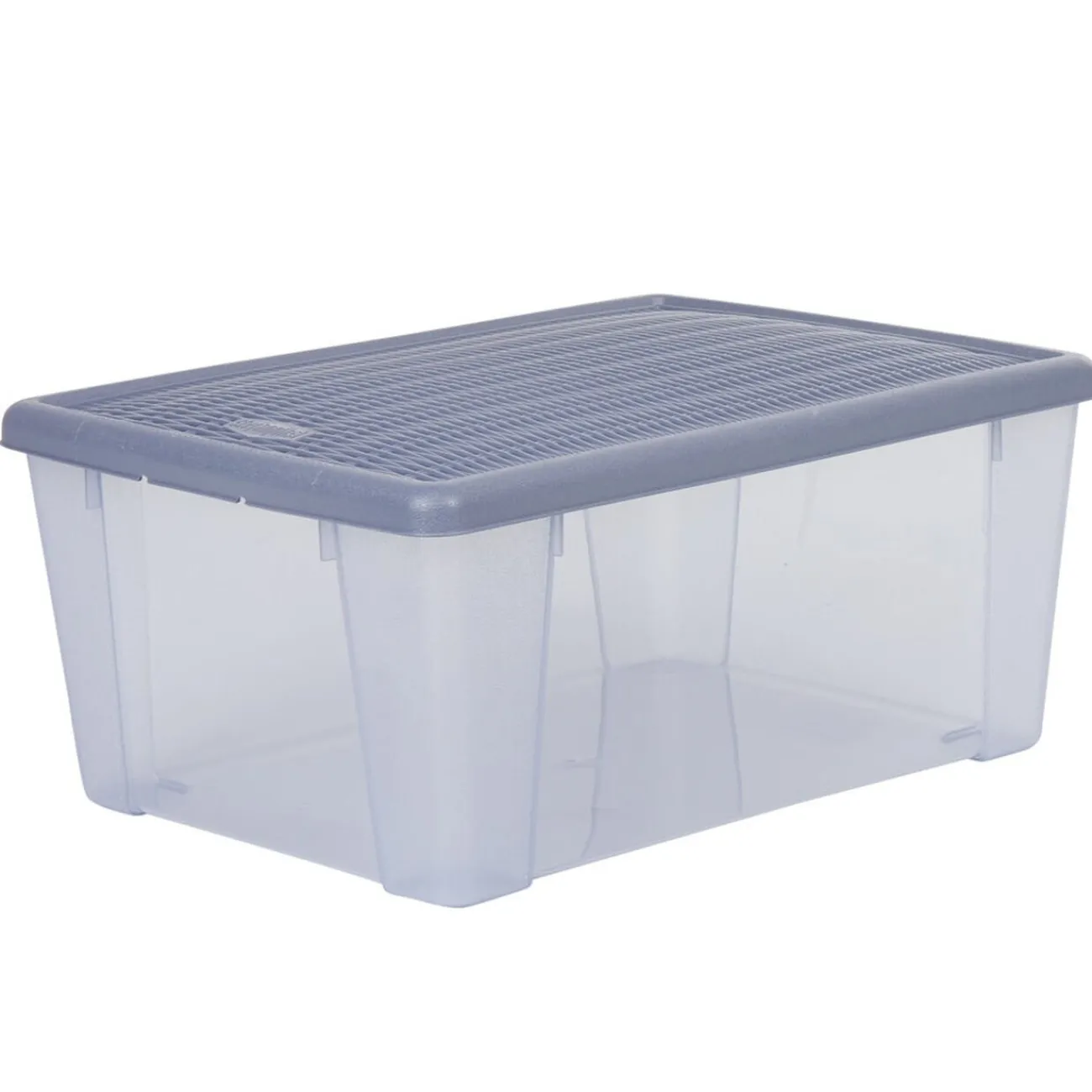 Gifi Rangement|Boîte de rangement 15 L bleue