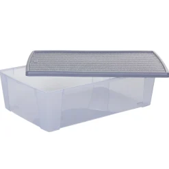 Gifi Rangement|Boîte de rangement 30 L bleue