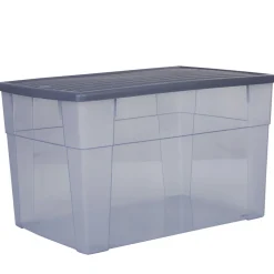 Gifi Rangement|Boîte de rangement 62 L bleue