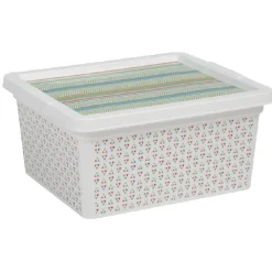 Gifi Entretien Du Linge|Boîte de rangement 2 L multicolore exotique