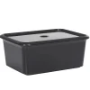 Gifi Rangement|Boîte de rangement 6 L noir