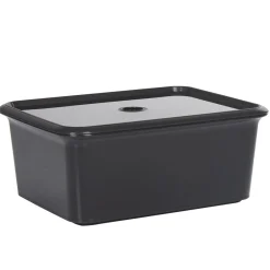 Gifi Rangement|Boîte de rangement 6 L noir